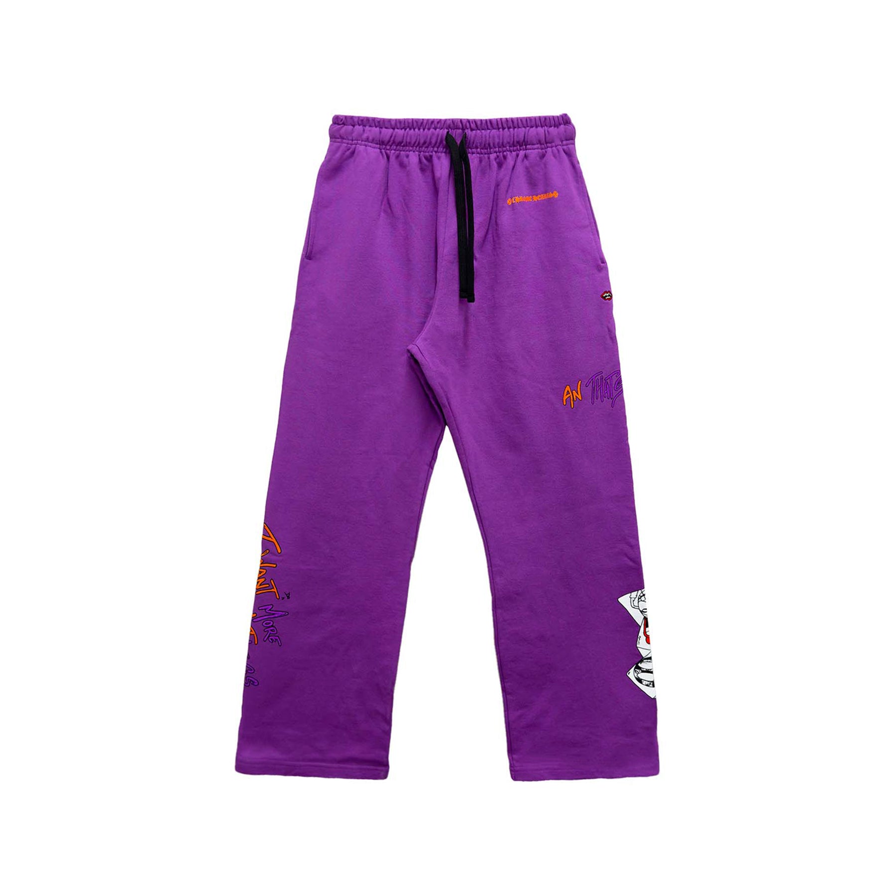 Chrome Hearts Matty Boy PURRELLE Graffiti Sweatpants - SRM