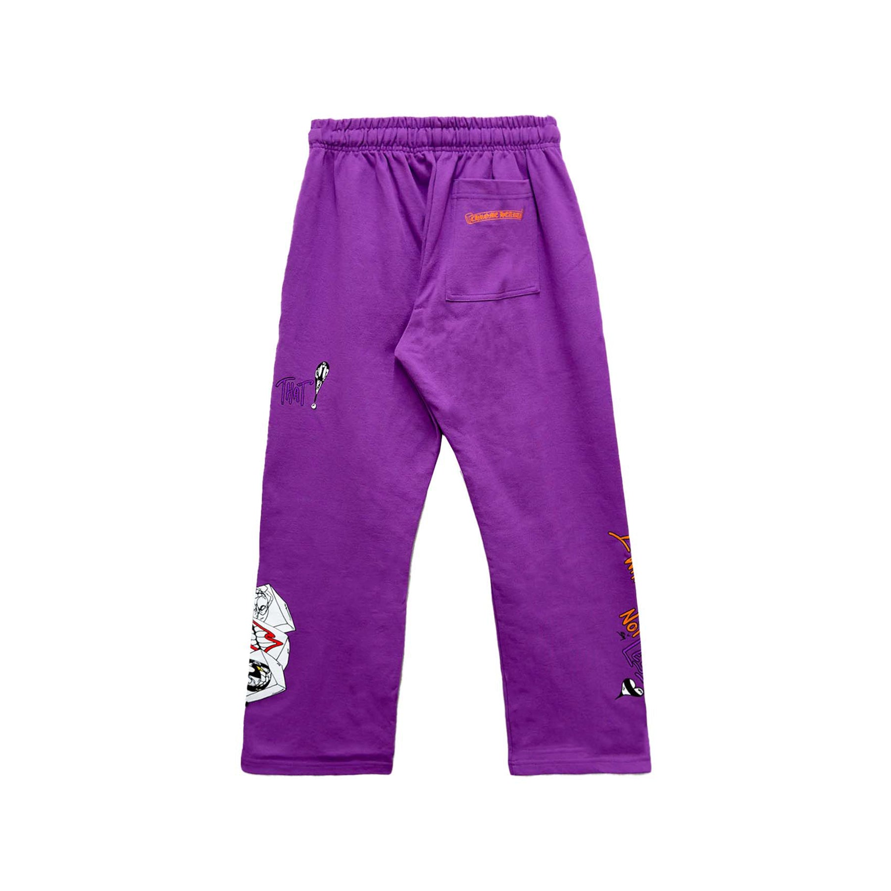 Chrome Hearts Matty Boy PURRELLE Graffiti Sweatpants - SRM
