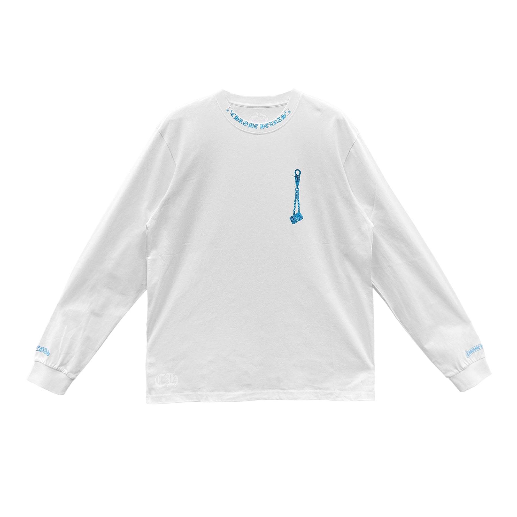Chrome Hearts ベガス ダイス プリント ロングスリーブ Tシャツ -SRM
