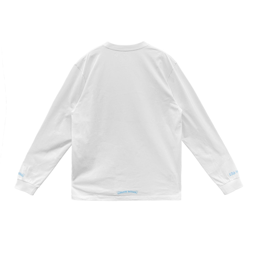 크롬하츠 베가스 독점 주사위 프린트 긴팔 티셔츠