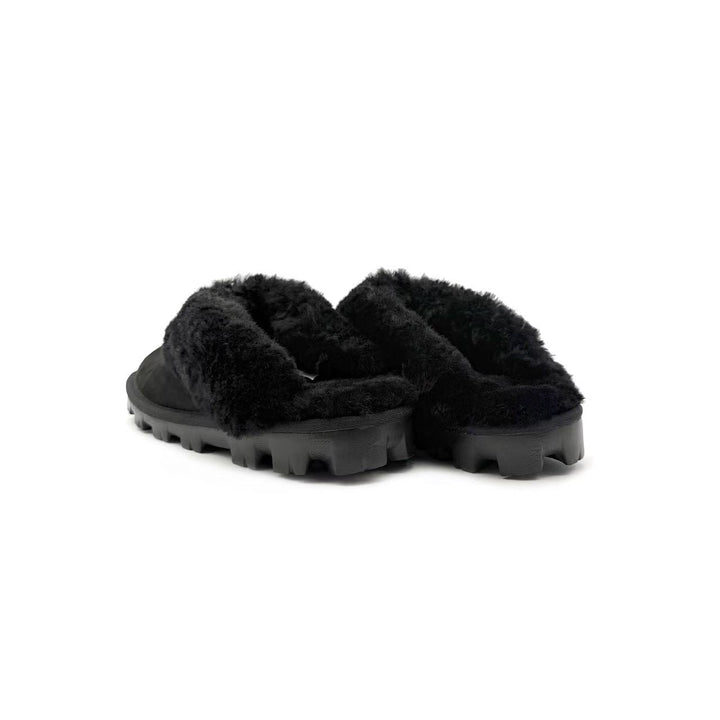 Chrome Hearts Ugg Silver Dagger Black Slip-on Slipper