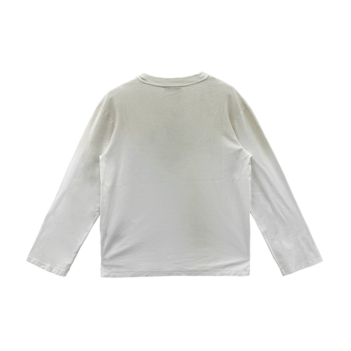 Acne Studios 1996 Washed White Long Sleeve T - Shirt - SHENGLI ROAD MARKET