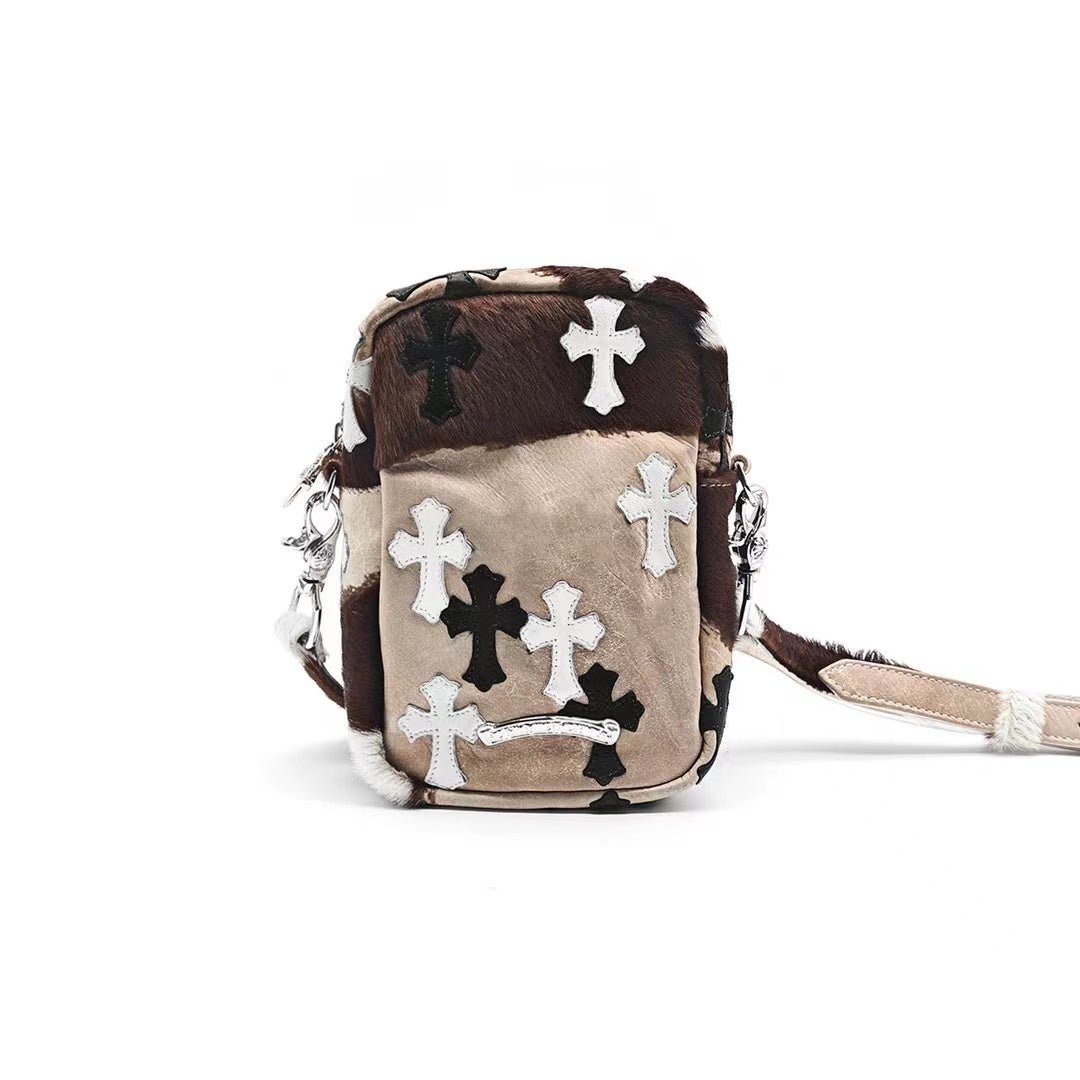 Chrome Hearts Matty Boy Horsehair Patch Taka Crossbody bag