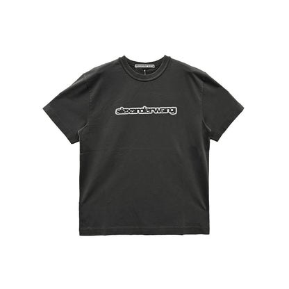 ALEXANDERWANG Shadow Logo Short Sleeve T - Shirt - SHENGLI ROAD MARKET