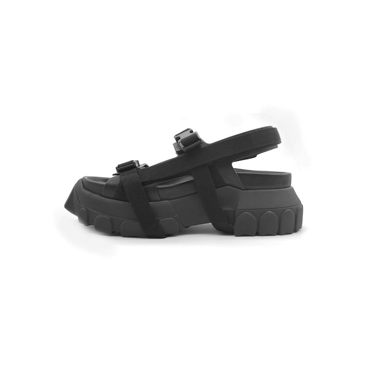 RICK OWENS Men's Leather Tractor Sandal