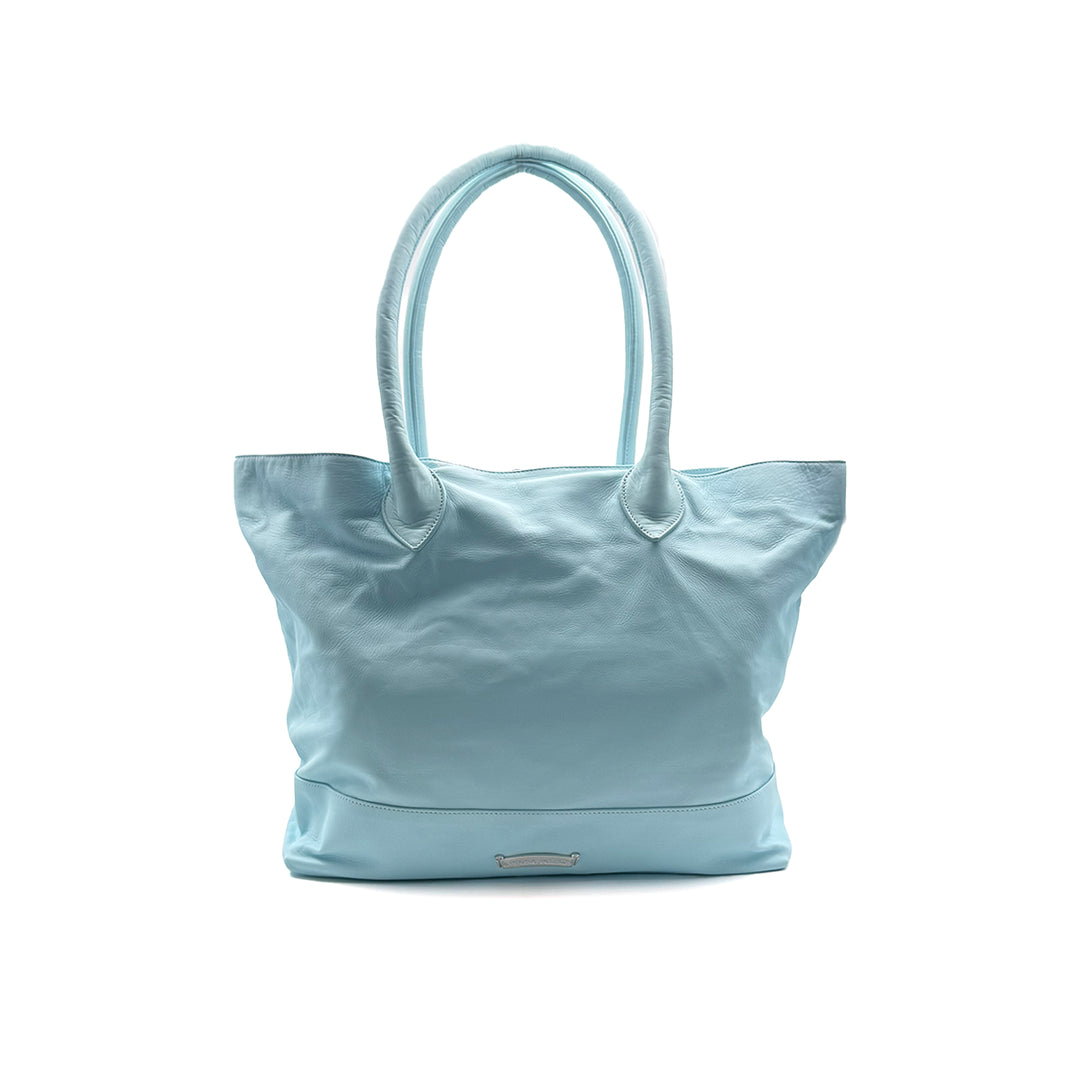 Chrome Hearts Star Patch Baby Blue Tote Bag