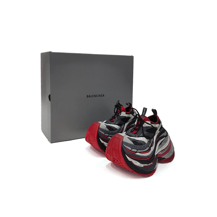 BALENCIAGA Black&Red Platform Sneaker - SHENGLI ROAD MARKET