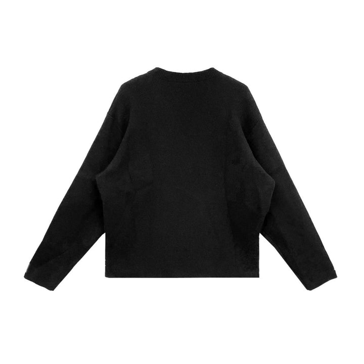 Balenciaga Large Fit Languages Logo Crewneck Sweater - SHENGLI ROAD MARKET