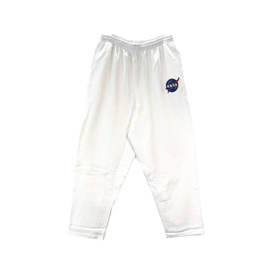 Balenciaga NASA White Logo Print Sweatpants - SHENGLI ROAD MARKET