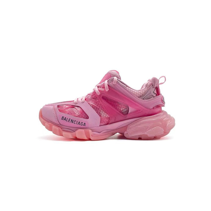 Balenciaga Pink Track Clear Sole sneakers - SHENGLI ROAD MARKET