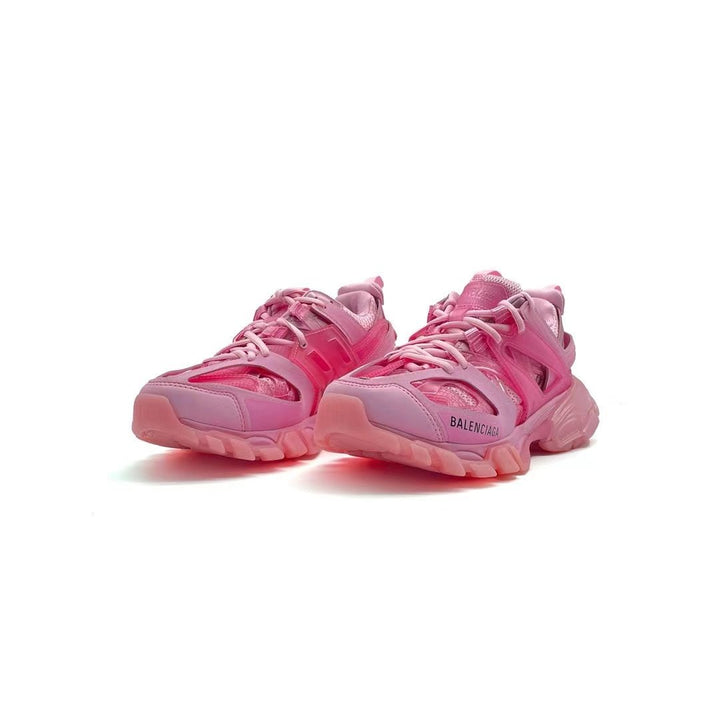 Balenciaga Pink Track Clear Sole sneakers - SHENGLI ROAD MARKET