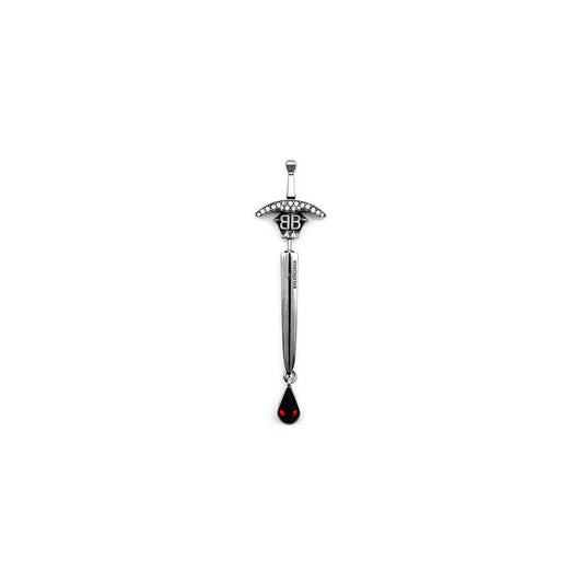 Balenciaga Silver Goth Sword Earring - SHENGLI ROAD MARKET