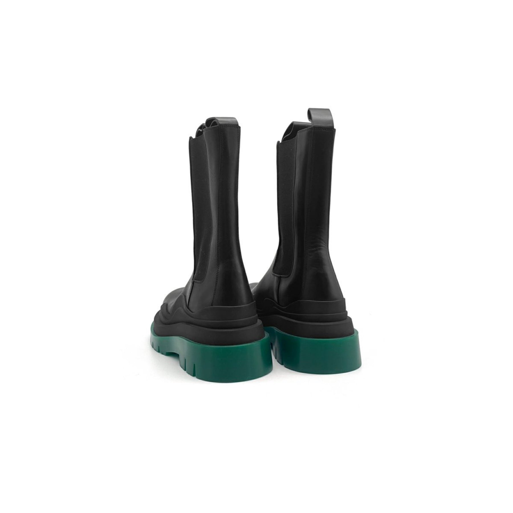 Bottega Veneta BV ボッテ チェルシー タイヤ レザー ブーツ - SRM