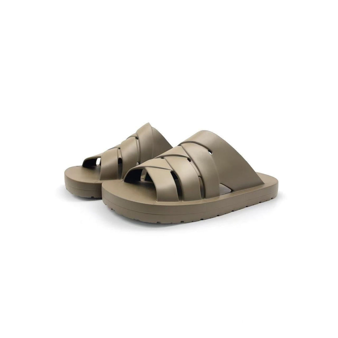 Bottega Veneta BV Neutrals Sandals - SHENGLI ROAD MARKET