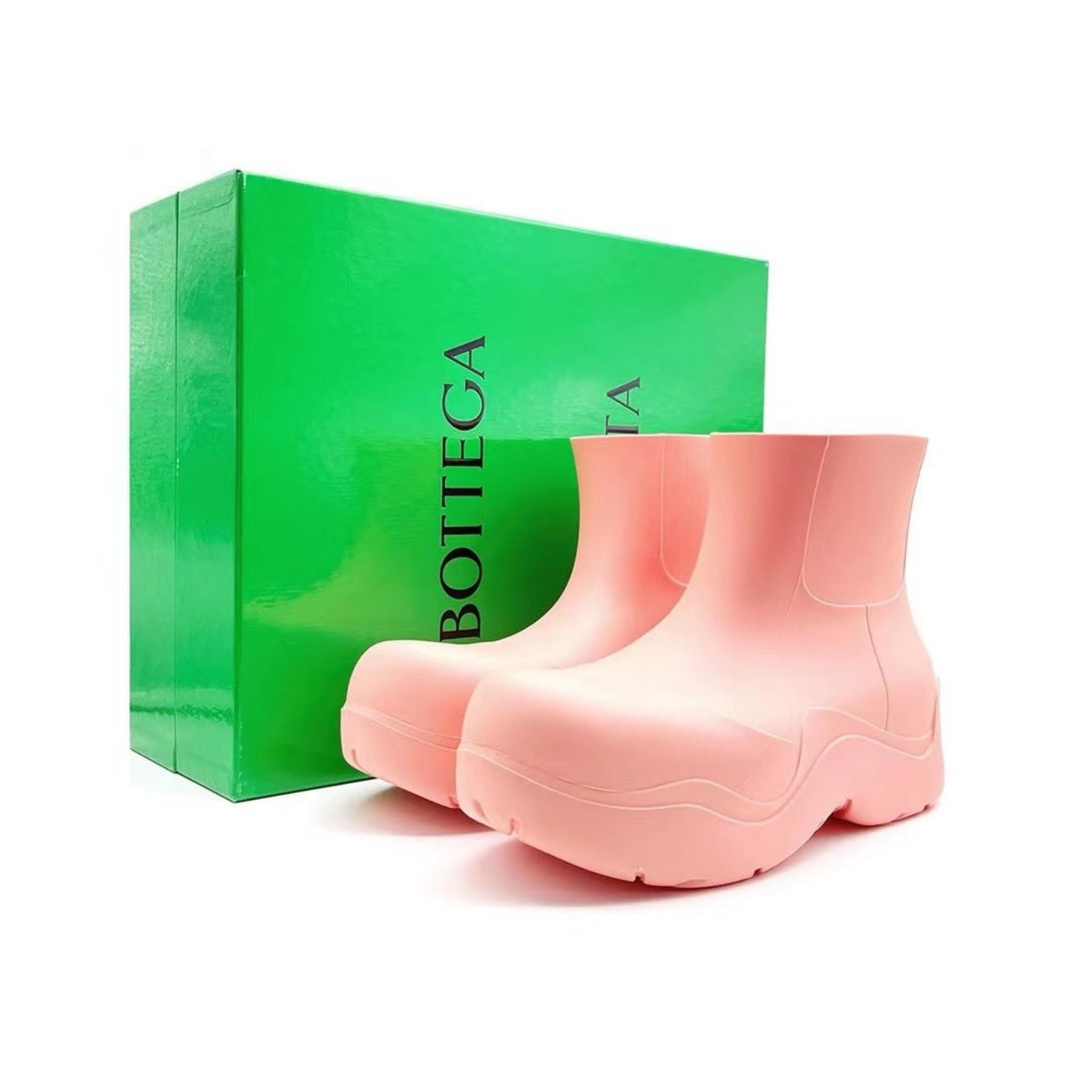 Bottega Veneta BV Pink Bottines Puddle - SRM – SHENGLI ROAD MARKET