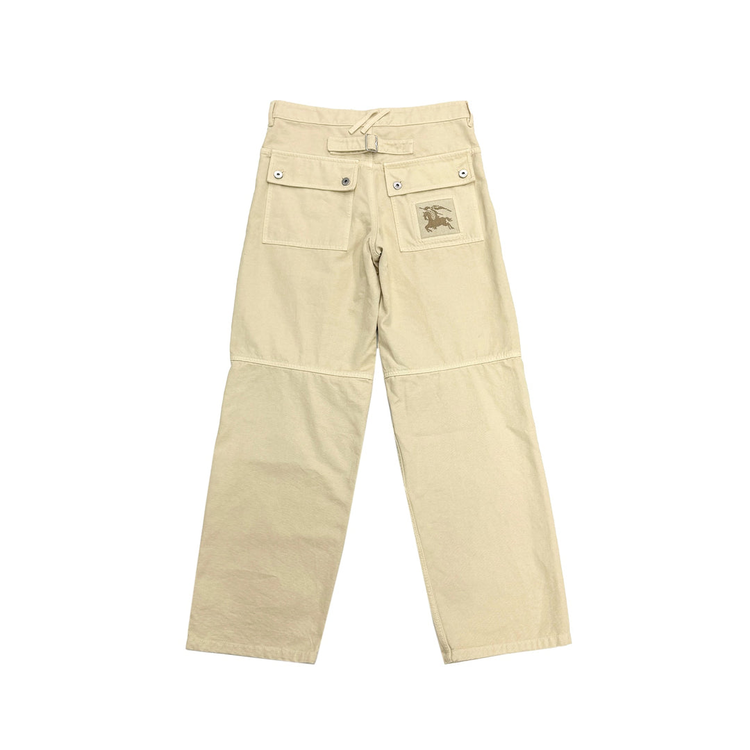 BURBERRY Beige M Casual Trousers - SHENGLI ROAD MARKET
