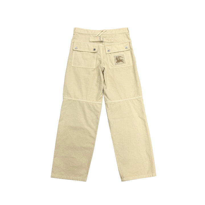 BURBERRY Beige M Casual Trousers - SHENGLI ROAD MARKET