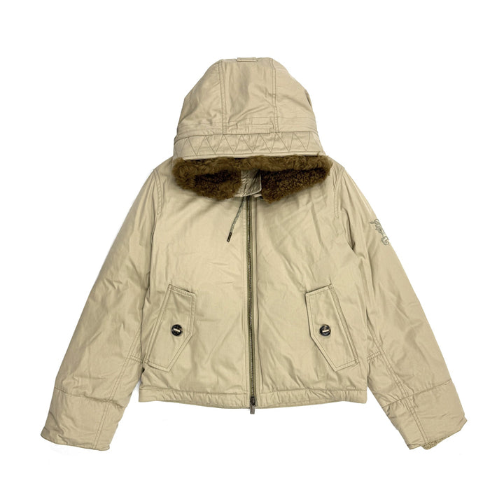 BURBERRY Beige M Down Jacket - SHENGLI ROAD MARKET
