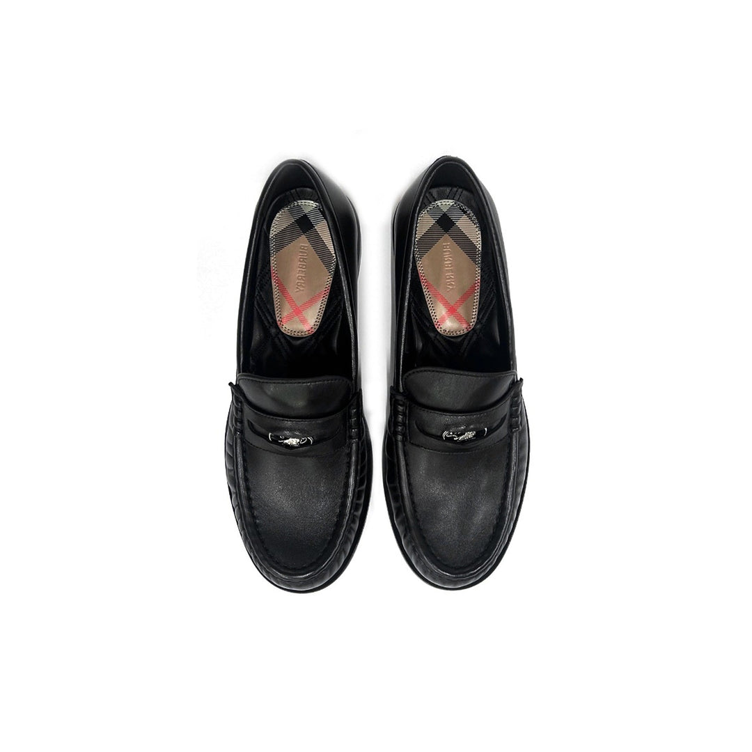 BURBERRY Black M Loafer - SHENGLI ROAD MARKET