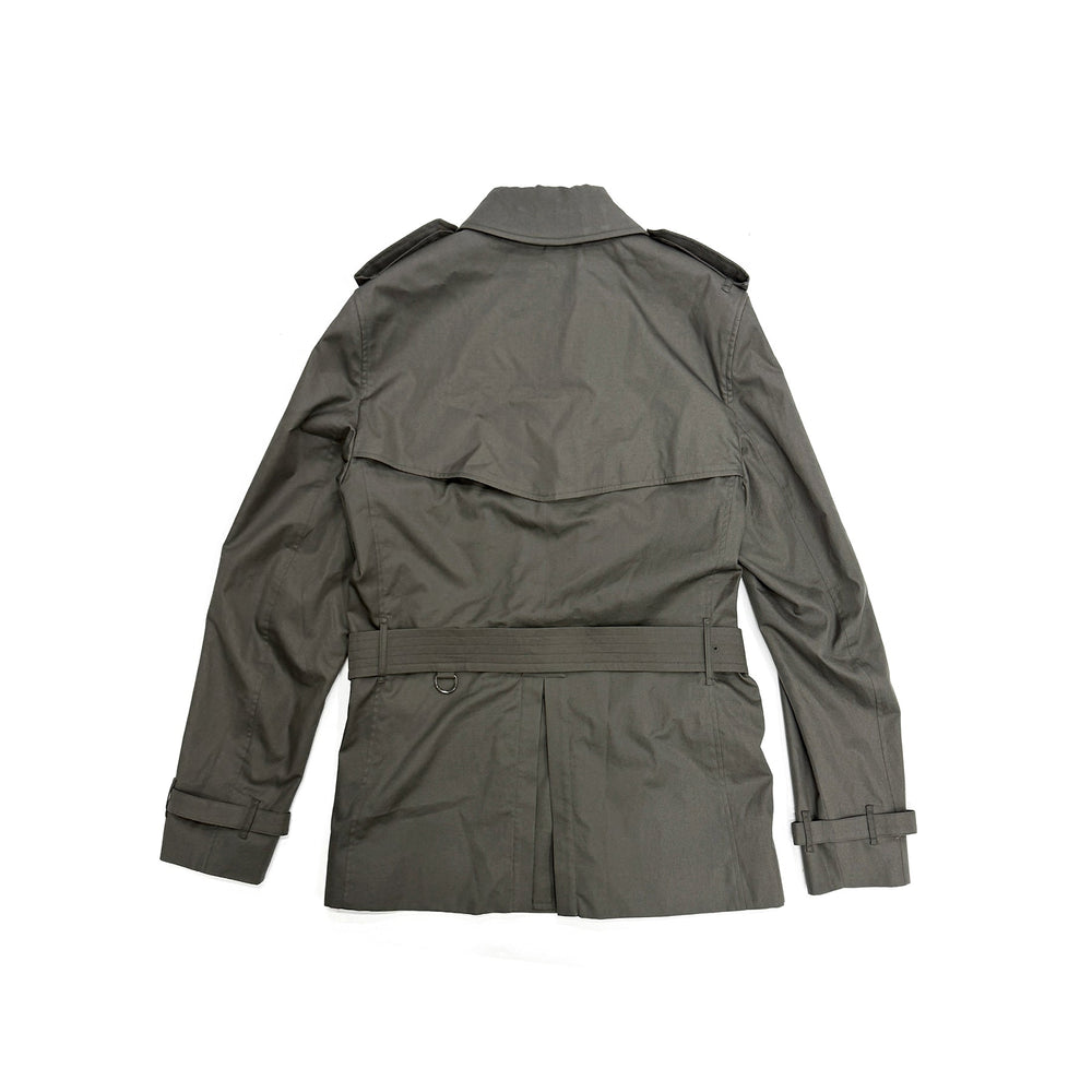 BURBERRY Grey M Rw D Breasted - SHENGLI ROAD MARKET