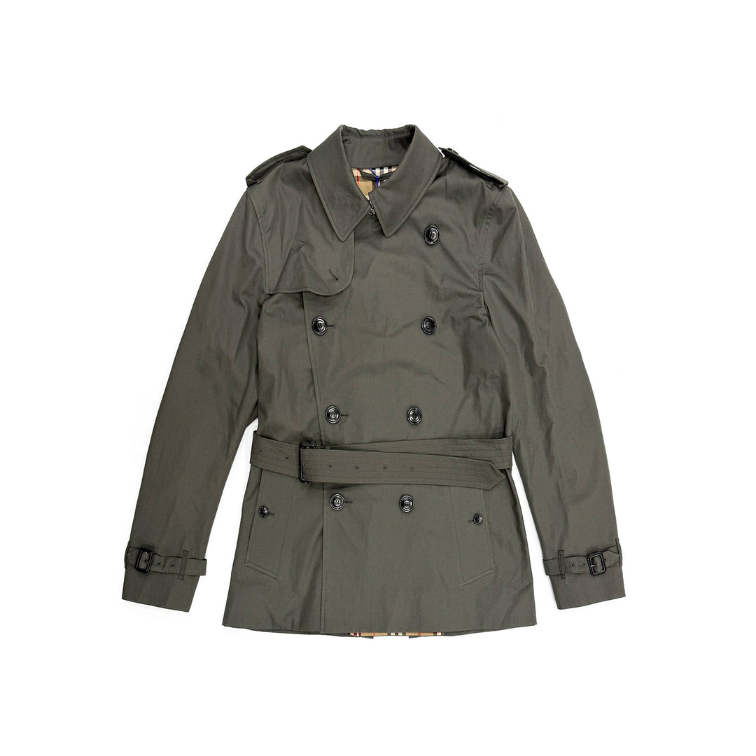 BURBERRY Grey M Rw D Breasted - SHENGLI ROAD MARKET