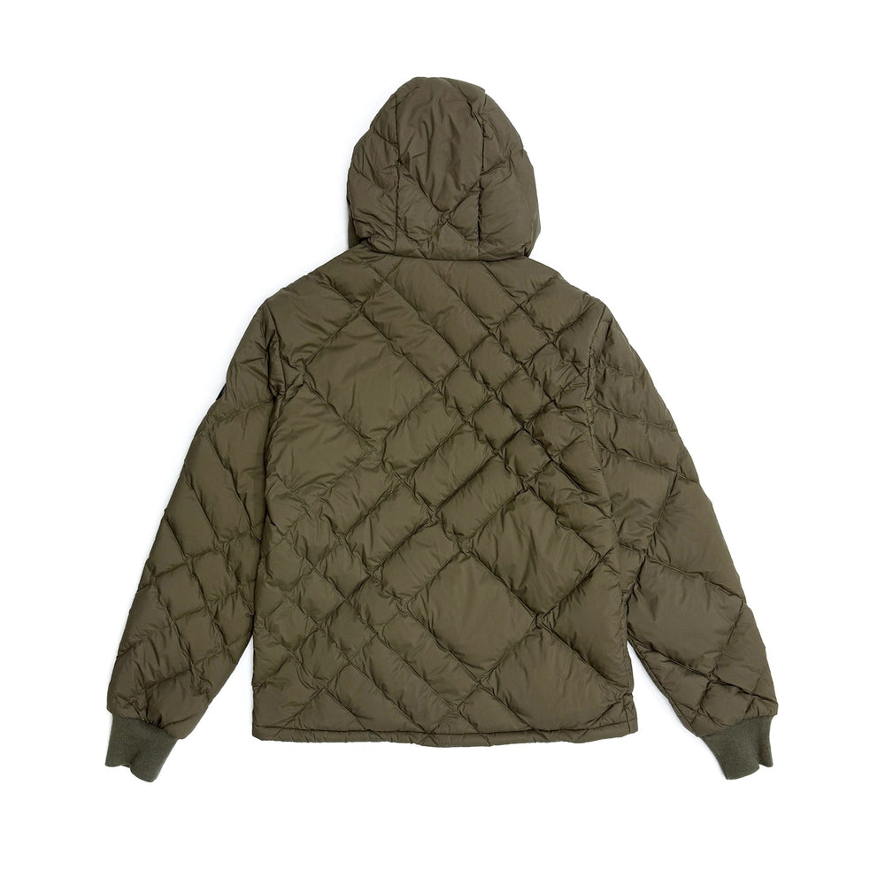 BURBERRY Khaki M Quilted Down Jacket - SHENGLI ROAD MARKET