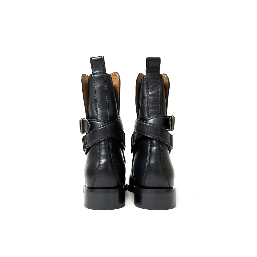 Burberry Ledger Jodphur Boots - SHENGLI ROAD MARKET