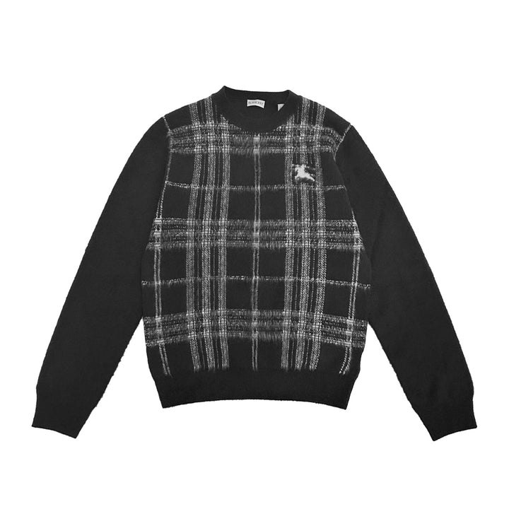 Burberry Plaid Wool Sweater - SHENGLI ROAD MARKET