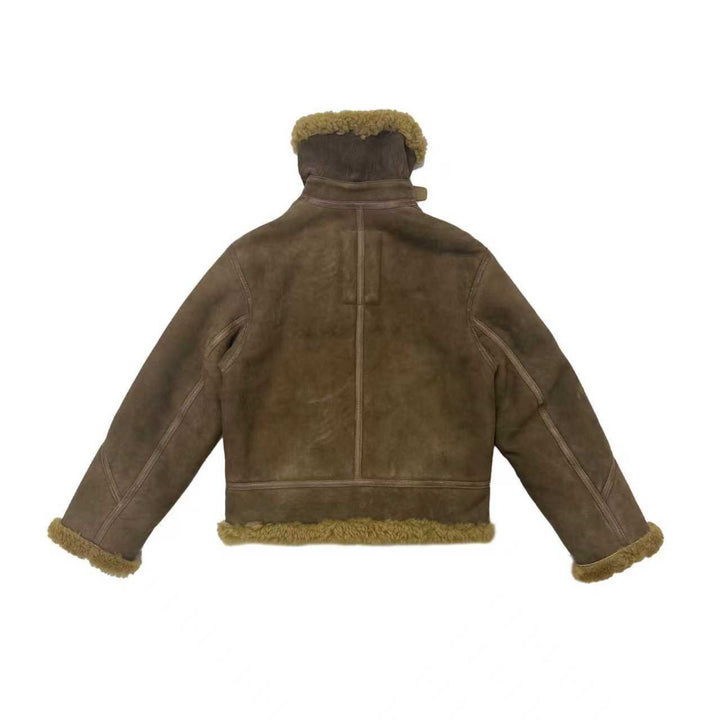 Burberry Sheepskin Collar Coat - SHENGLI ROAD MARKET