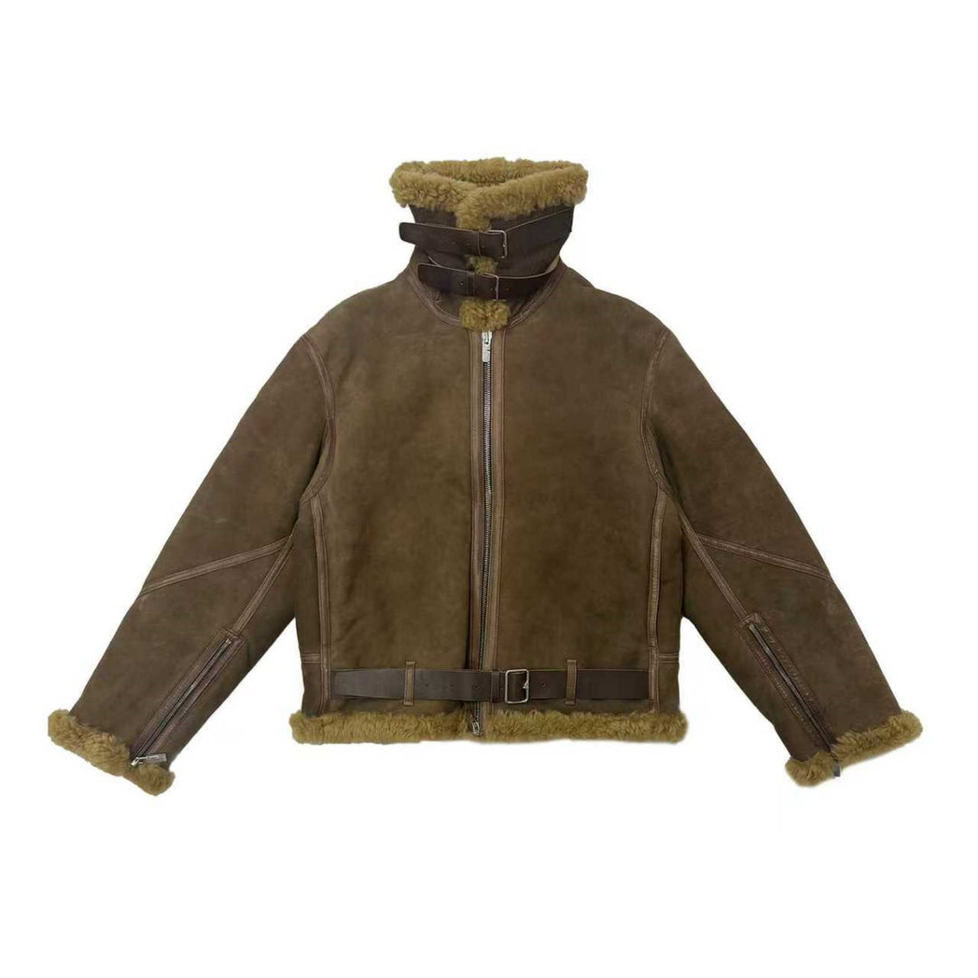 Burberry Sheepskin Collar Coat - SHENGLI ROAD MARKET