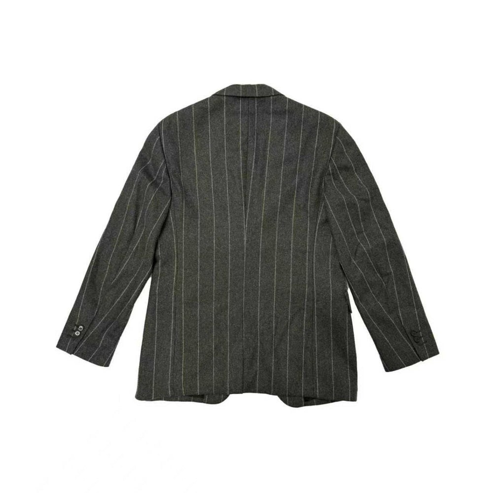 Burberry Striped Suit Jacket - SHENGLI ROAD MARKET