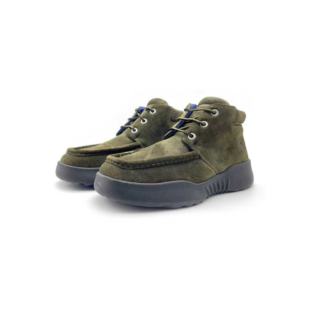 Burberry Suede Lace - up Men's Boots - SHENGLI ROAD MARKET