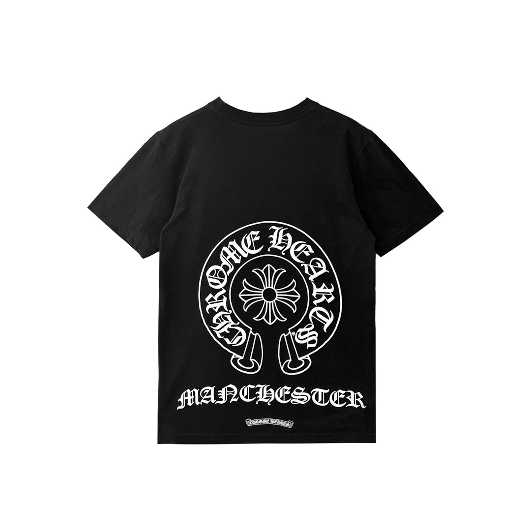 Chrome Hearts Manchester Exclusive Horseshoe Short Sleeve Tee
