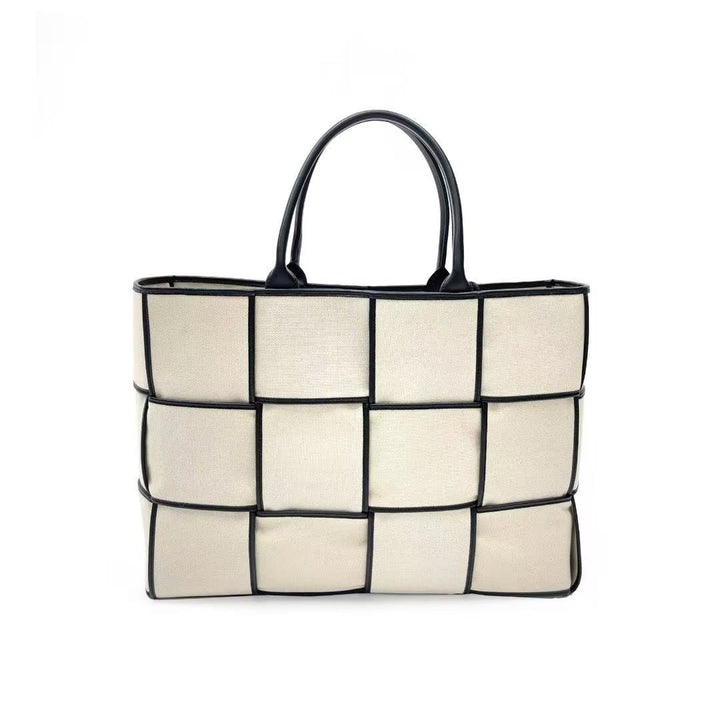Bottega Veneta Large Arco Canvas Tote Bag