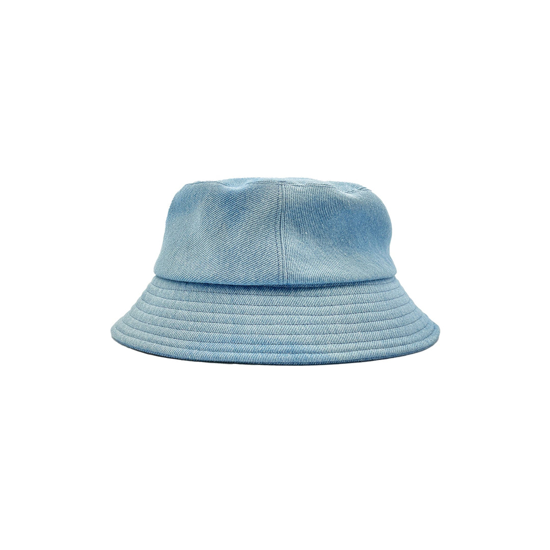 Chanel Blue Denim Sequin Letters Fisherman Hat - SHENGLI ROAD MARKET