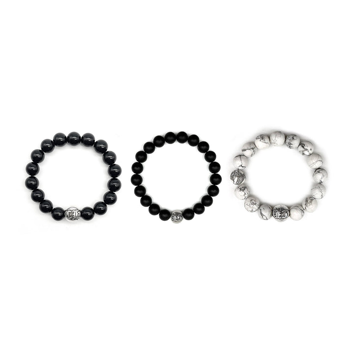 Chrome Hearts 10mm Single Silver Beaded Bracelet - SHENGLI ROAD MARKET