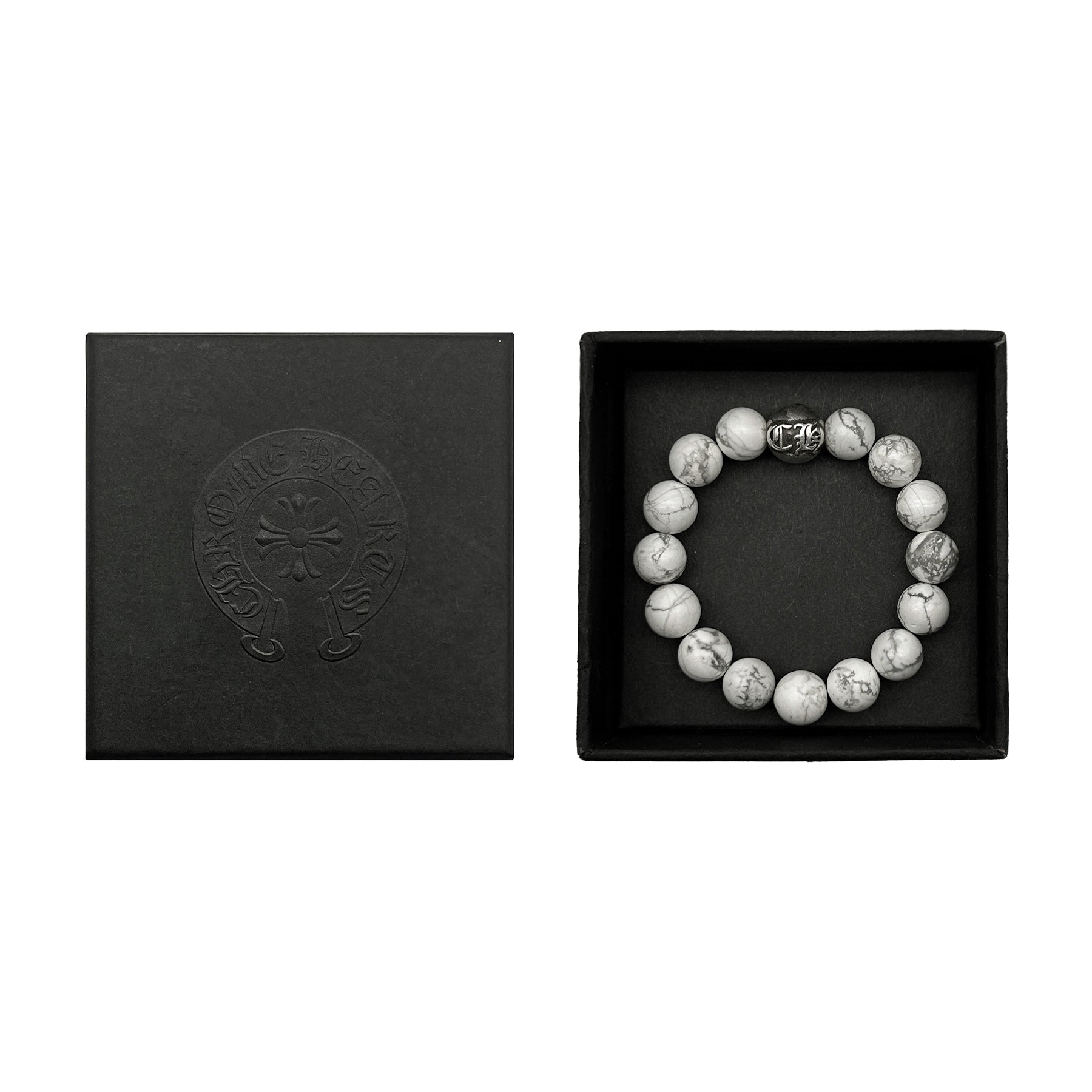 Chrome Hearts 10mm Single Silver Beaded Bracelet - SRM – SHENGLI