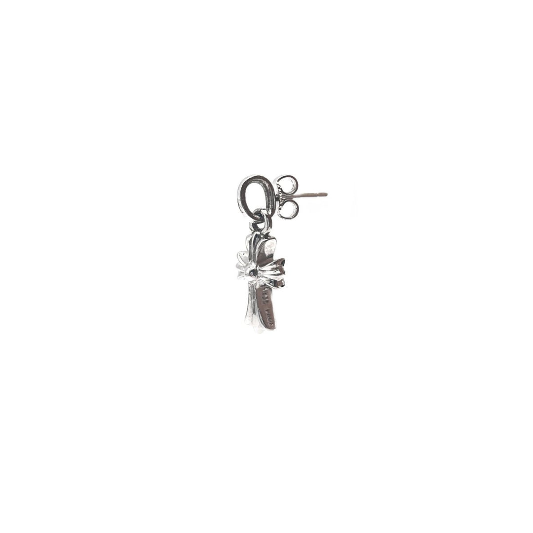 Chrome Hearts 18K White Gold Babyfat Earring Drop - SHENGLI ROAD MARKET