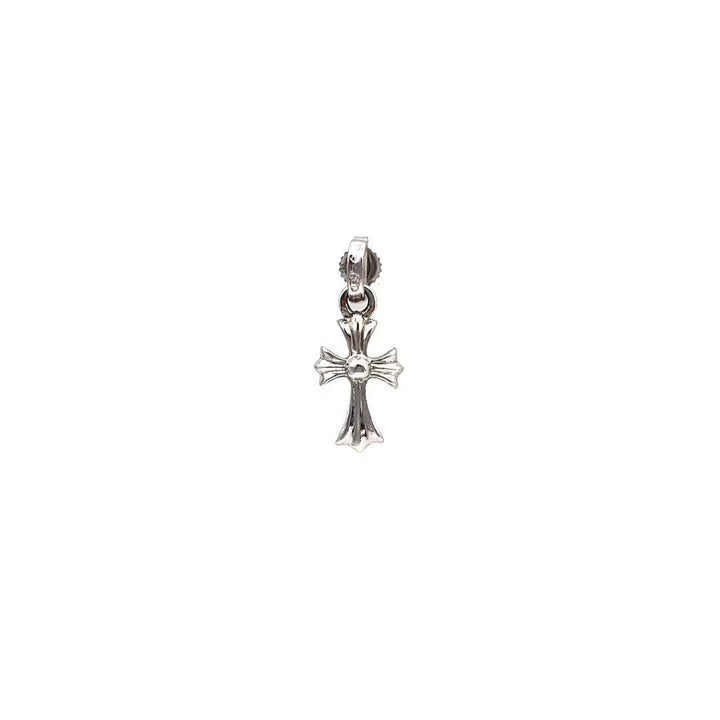 Chrome Hearts 18K White Gold Babyfat Earring Drop - SHENGLI ROAD MARKET