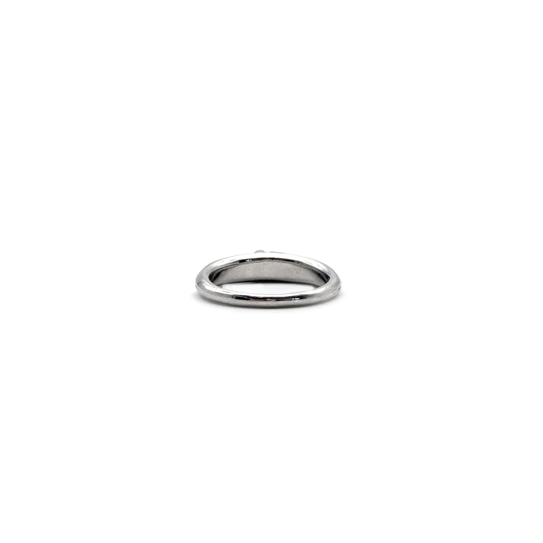 Chrome Hearts 18K White Gold Blue Saph Baby Dagger Ring - SHENGLI ROAD MARKET
