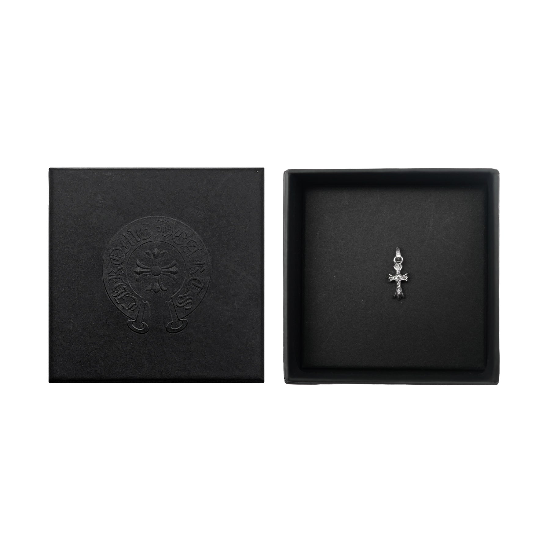 田中野夫　18KWG CRS BBYFAT Chrome Hearts Chrome Hearts 18K White Gold Diamonds Babyfat Charm - SRM