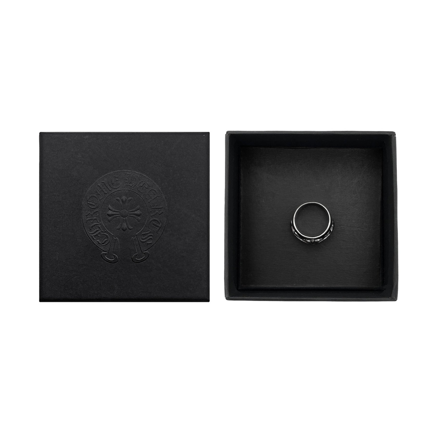 Chrome Hearts 18K White Gold Diamonds Keeper Ring - SRM – SHENGLI