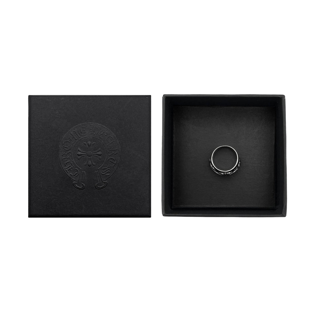 Chrome Hearts 18K White Gold Diamonds Keeper Ring - SHENGLI ROAD MARKET