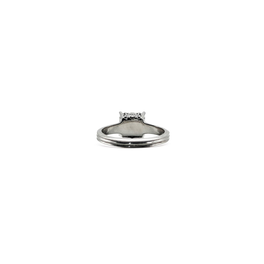 Chrome Hearts 18K White Gold Pink Saph KH Cocktail Ring - SHENGLI ROAD MARKET