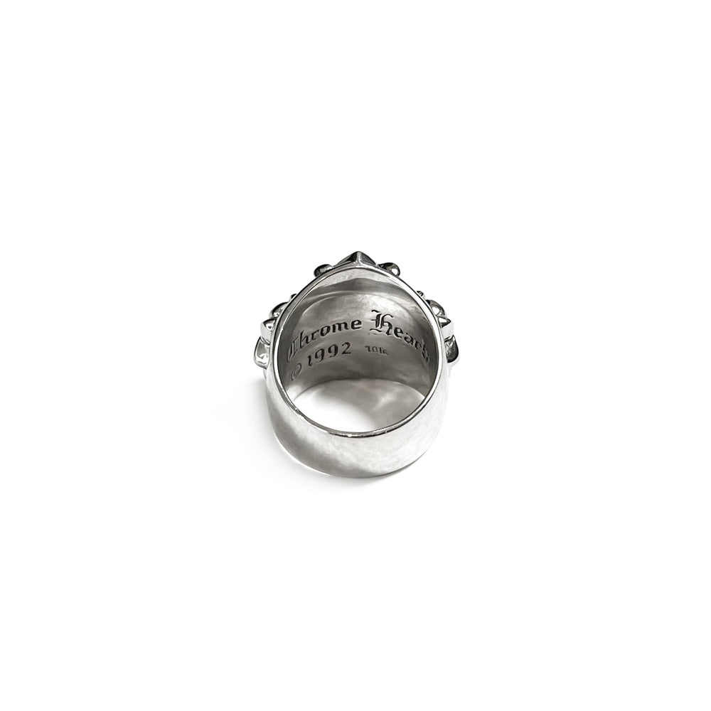 Chrome Hearts 18K White Gold St.Barth Exclusive Pink Saph Keeper Ring - SHENGLI ROAD MARKET