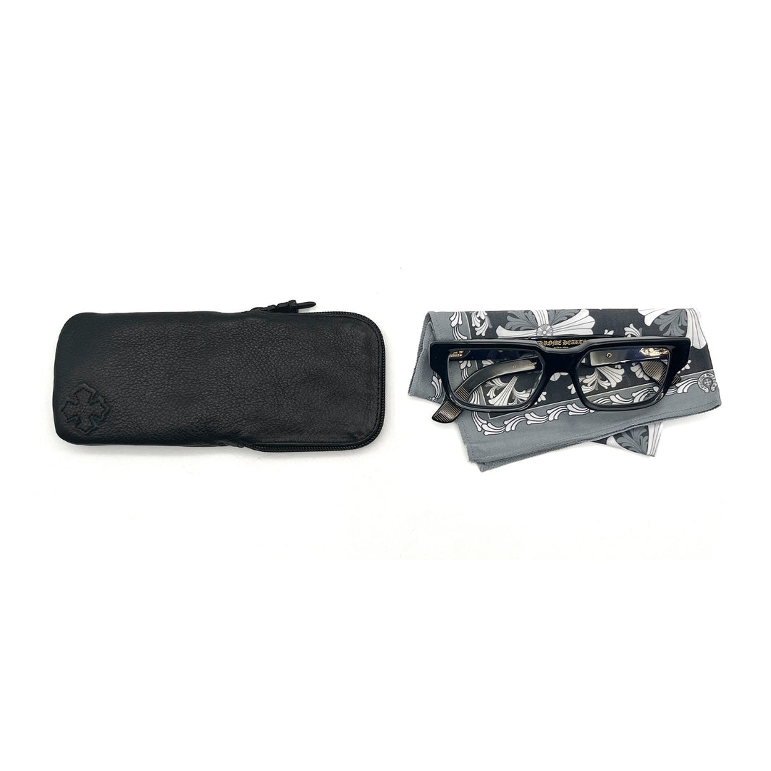 Chrome Hearts 2 Thick Glasses Frame - SHENGLI ROAD MARKET