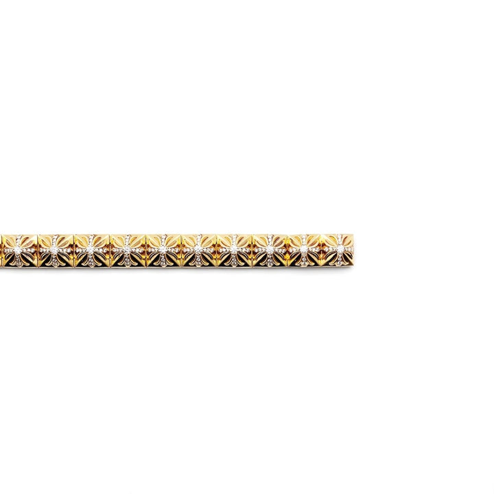 Chrome Hearts 22K Diamond Pyramid Plus Bracelet - SHENGLI ROAD MARKET