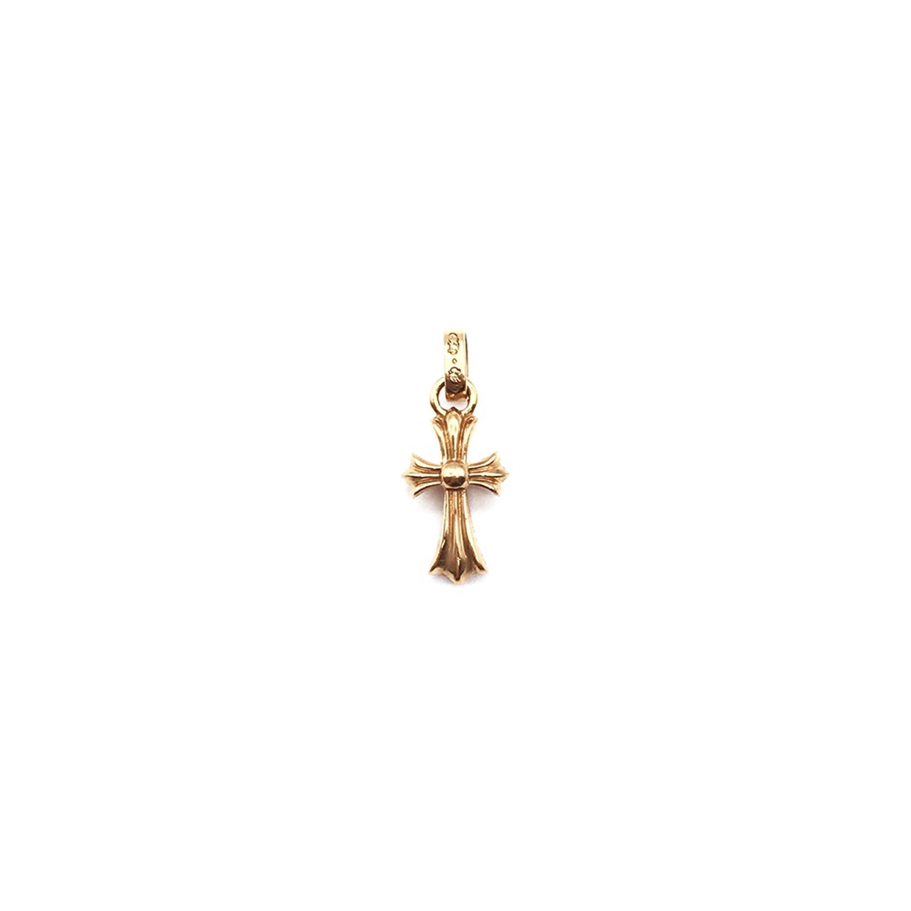 Chrome Hearts 22K Gold Babyfat Cross Charm - SRM – SHENGLI ROAD MARKET