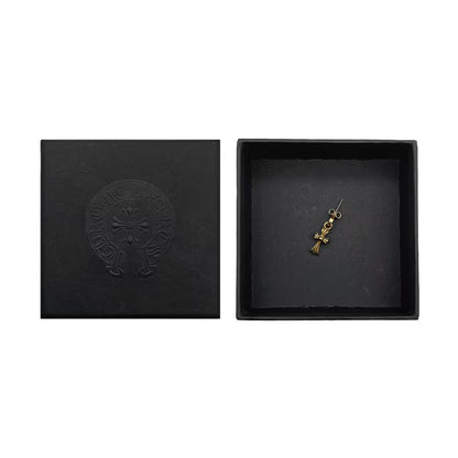 Chrome Hearts 22K Gold Babyfat Earring Drop - SHENGLI ROAD MARKET