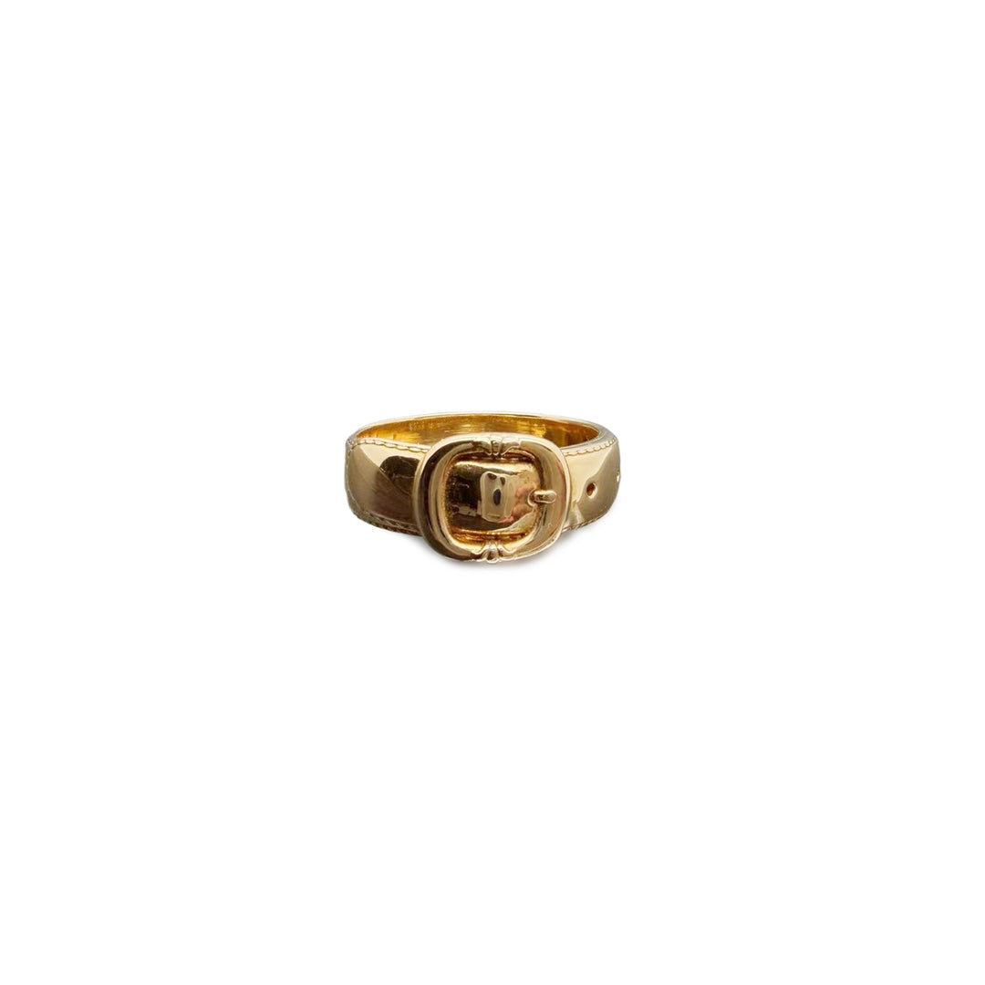 Chrome Hearts 22K Gold Belt Gunslinger Ring - SHENGLI ROAD MARKET